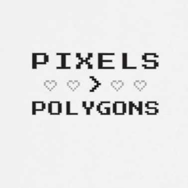 Retro Purist: Pixels Win Tee
