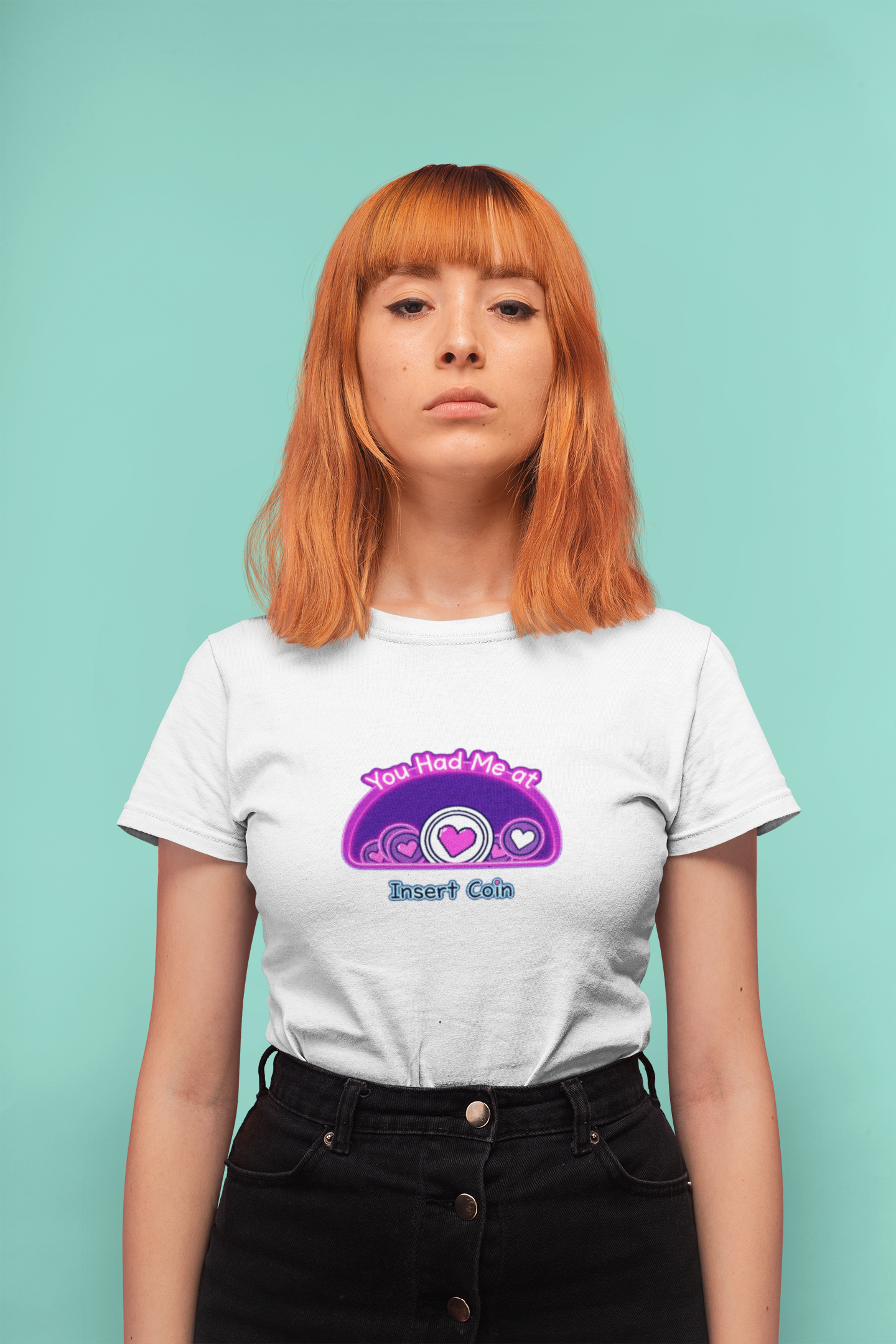 Arcade Love Story Ladies Tee