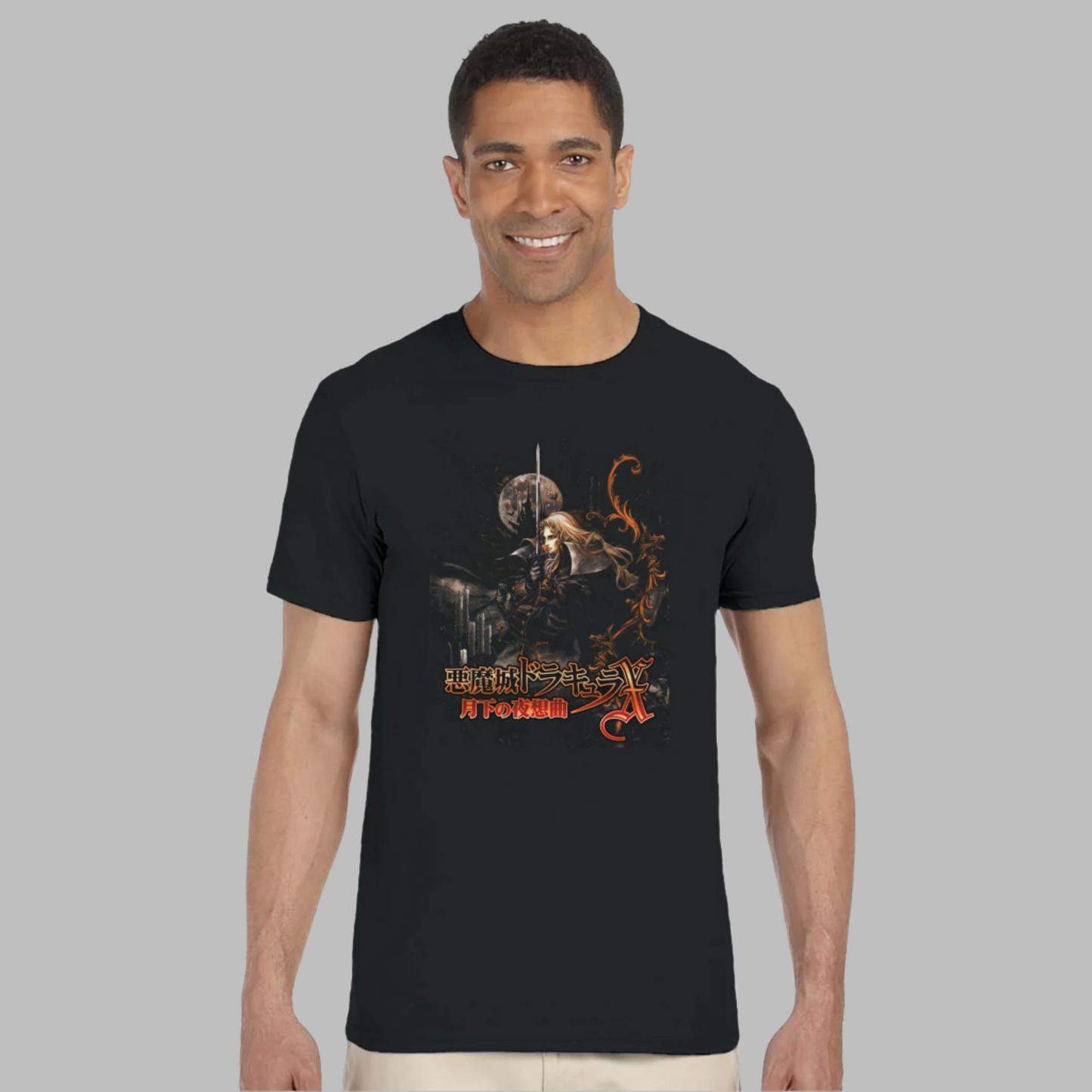 Symphony of the Night (1997) Tee Black