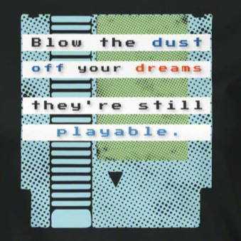 Blow the Dust Off Your Dreams Crewneck T-shirt