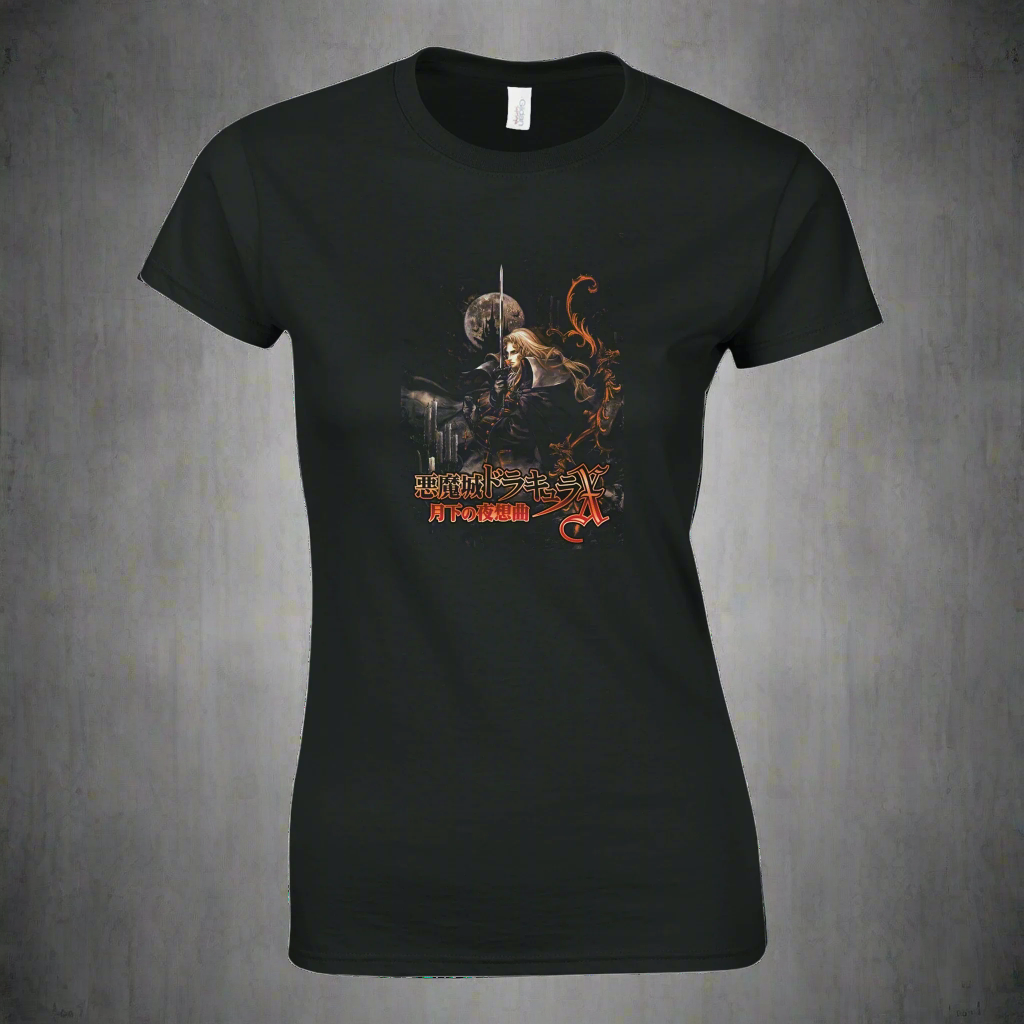 Symphony of the Night (1997)  Womens Crewneck Black