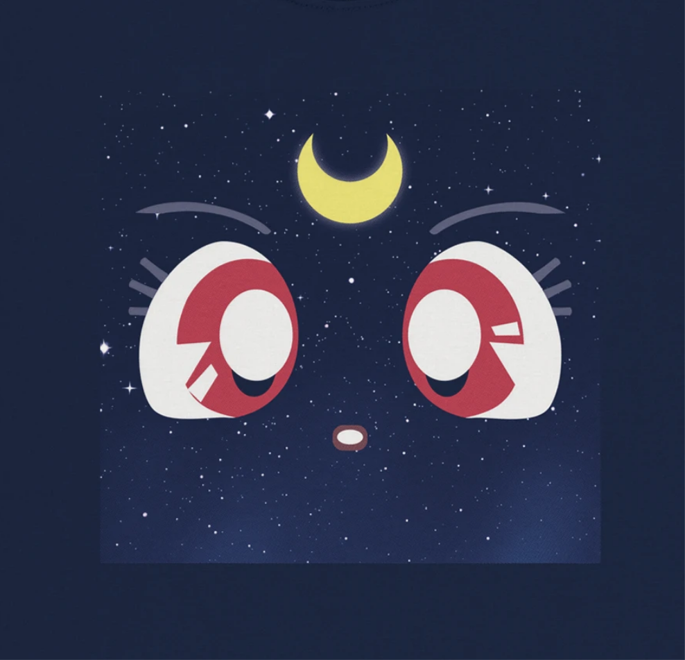 Luna Eyes – Sailor Guardian Womens Crewneck