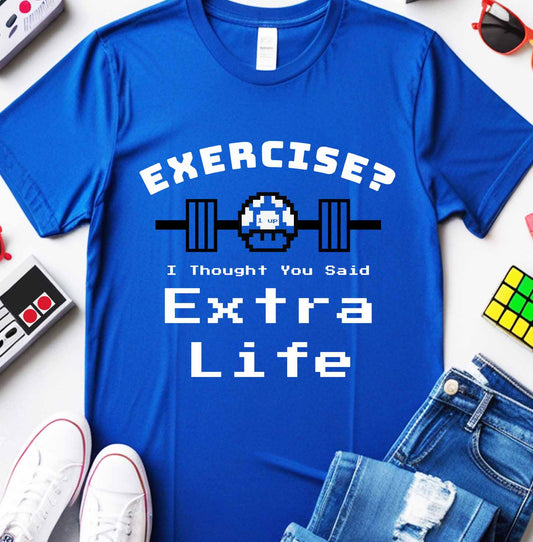 Level Up IRL: Gamer Gains Tee