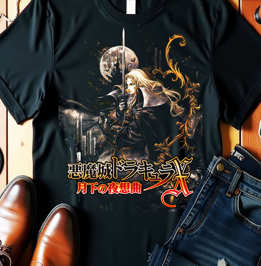 Symphony of the Night (1997) Tee Black