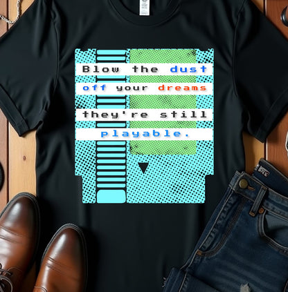 Vintage Cartridge but Blue, Fresh Dreams Tee
