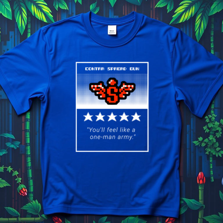 Contra Spread Gun Power-Up T-shirt