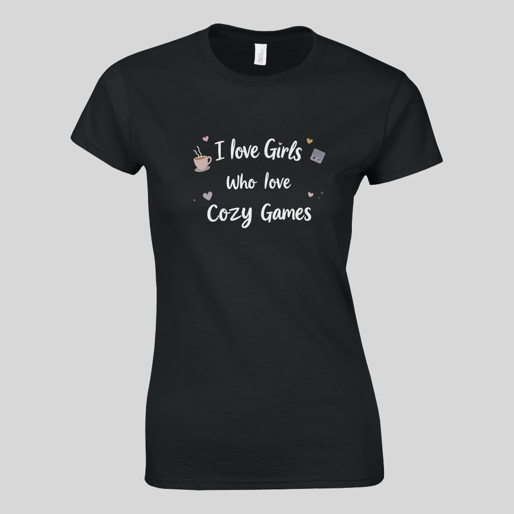 Low-Stress Gaming Club Ladies Cut Tee
