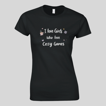 Low-Stress Gaming Club Ladies Cut Tee