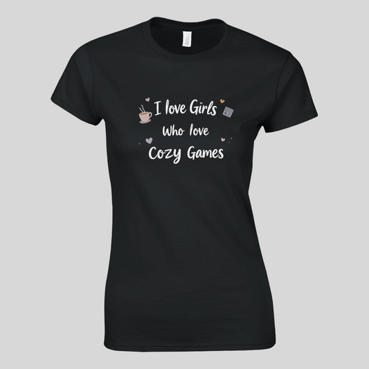 Low-Stress Gaming Club Ladies Cut Tee