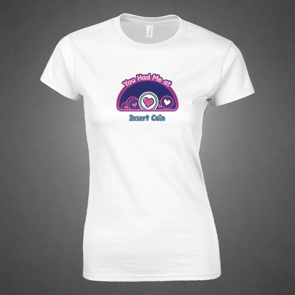Arcade Love Story Ladies Tee