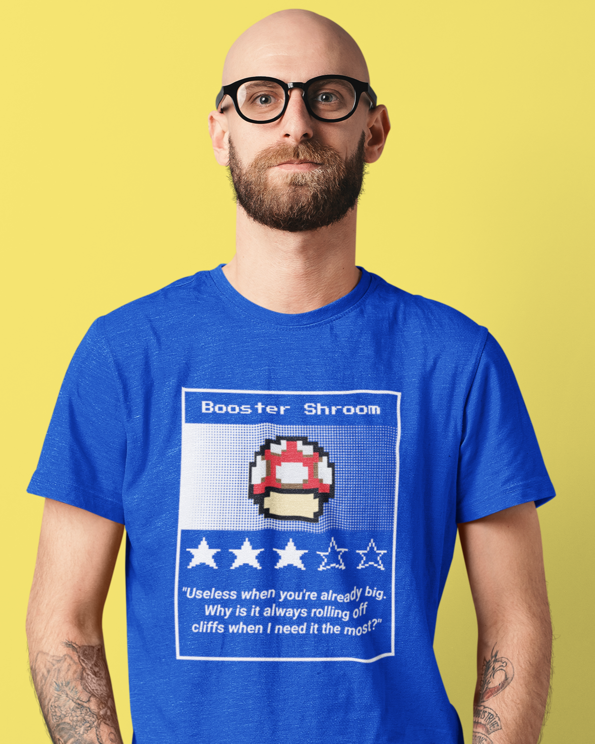 Mushroom-Powered Upgrade Tee