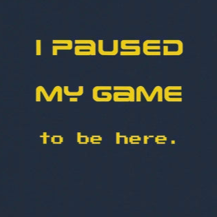 Paused for Socializing Tee