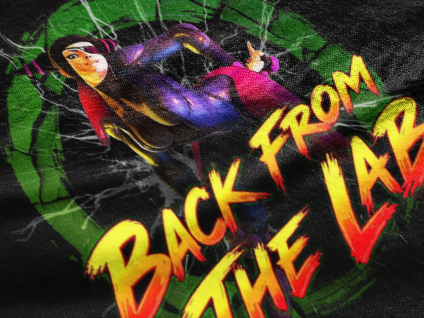 Juri – Back From the Lab Womens Crewneck T-shirt