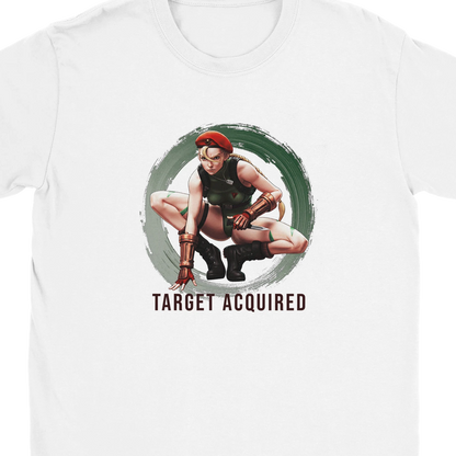 Cammy – Camiseta blanca adquirida por el objetivo