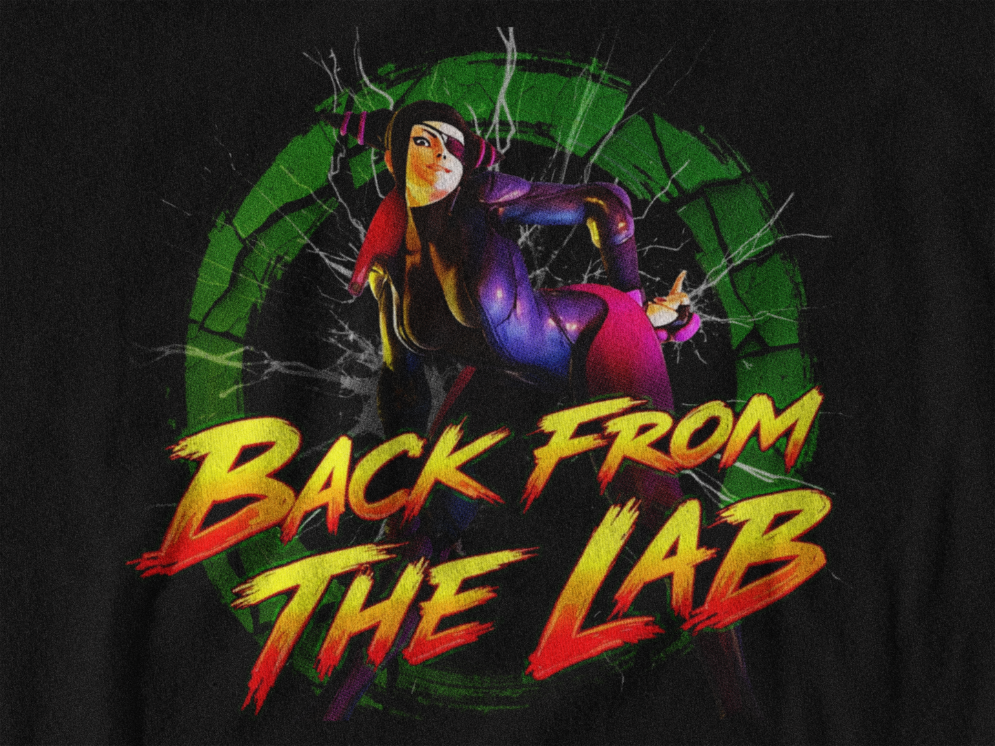 Juri – Back From the Lab Womens Crewneck T-shirt