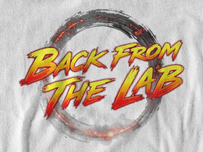 Back From the Lab – Tournament Ready Womens  Fitted White Tee